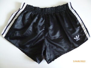 ADIDAS D6 M-L Glanz Shiny Nylon *Vintage* Retro Sprinter Boxer Shorts Sport Hose