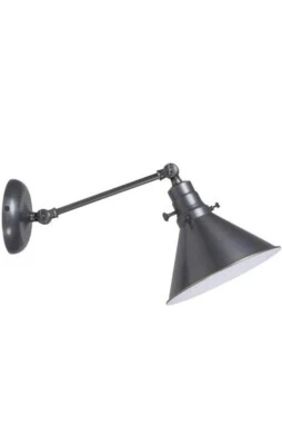Industrial Wall Lamp - House of Troy Otis, Oil Rubbed Bronze Finish - Image 1 of 3