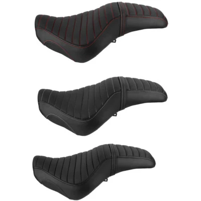 Classic Striped Style Seat Rider Passenger For Honda Shadow Phantom VT750C2B US  - Изображение 1 из 4