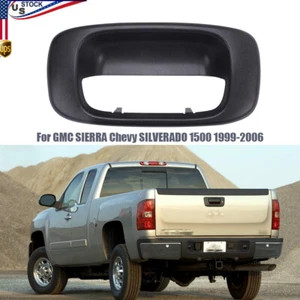 NEW Tailgate Handle Bezel Surround Trim For 1999-2006 Chevy Silverado GMC Sierra - Picture 1 of 8