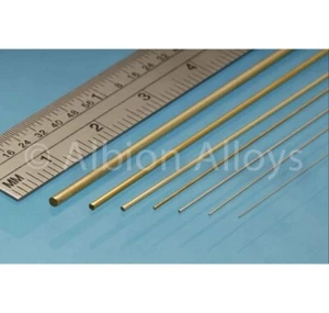 (4,22 EUR/m) Krick AABW15 Asta in ottone 1,5 x 305 mm VE7 PG B - Foto 1 di 1