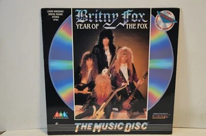 LASERDISC: Britny Fox " Year of the Fox " 1989 The Music Disc * VERY RARE * - Picture 1 of 7