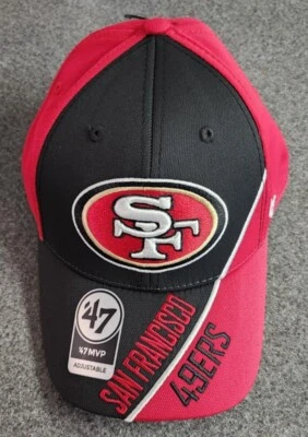 San Francisco 49ers NFL Venture '47 MVP One Size Adjustable Hat - Image 1 of 2