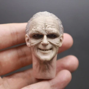 Darth Sidious Sheev Palpatine Head Carved 1/6 Scale DIY 12'' Action Figure - Picture 1 of 3