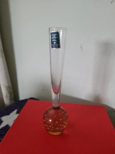 Vintage Continental Single Bloom Vase - Hand Made Foreign - Bild 1 von 10