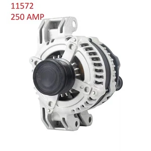 High AMP 250 AMP Alternator Jeep Grand Cherokee V6 3.6 2011-2012 2013 2014 2015 - Picture 1 of 2