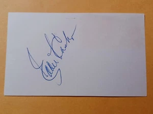Eddie Kasko (d. 2020) Signed Index Card - Cardinals, Reds, Astros, Red Sox - B - Picture 1 of 1