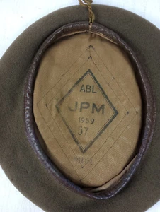 Vintage 1959 Military Style Barett JPM ABL verstellbar - Bild 1 von 2