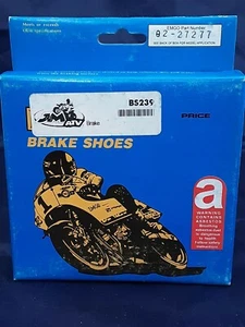 NEW EMGO 92-27277 WATER GROOVED REPLACEMENT BRAKE SHOES - Picture 1 of 2