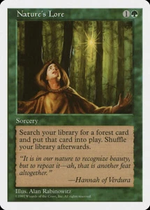 MTG - Nature's Lore (5ED) - Picture 1 of 1