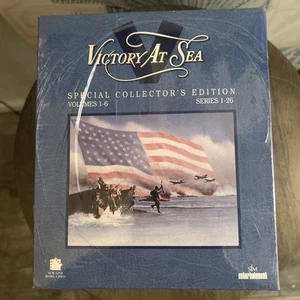 Victory At Sea Special Collector's Edition Volumes 1-6 VHS Video Set - Imagen 1 de 11