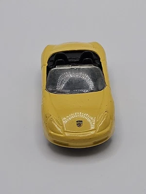 Maisto Yellow Porsche Boxster Convertible 1:64 Diecast/Plastic - Image 1 of 4