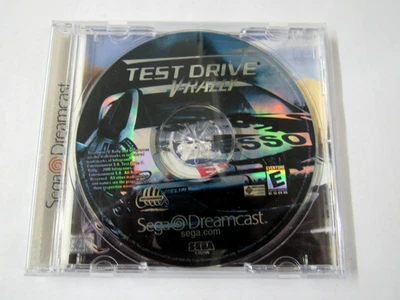 Test Drive V-Rally (Sega Dreamcast, 2000) No Front Booklet - Image 1 of 3