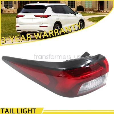 For Mitsubishi Outlander PHEV 2022 2023 2024 Driver Side Tail Light Lamp LED - Image 1 of 4