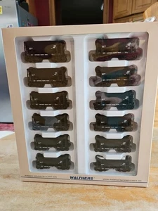HO NORTHERN PACIFIC Mining Ore Car 12-Pack Set Walthers 932-4455 NEW IN BOX - Picture 1 of 6
