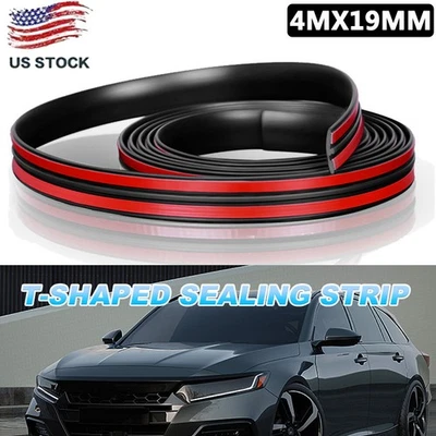 Protetor de moldura de borda acabamento tira vedação de borracha meteorológica para teto de carro 13 pés - Imagem 1 de 4