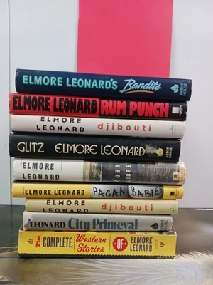 Elmore Leonard lot Of 10 Books. VGC - Image 1 of 4