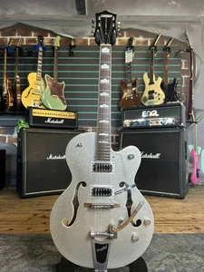 Gretsch G5420T FSR Silver Sparkle 2014 Hollowbody Electric Guitar - Picture 1 of 12