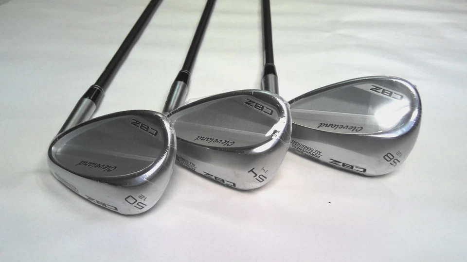 NEW 2025 CLEVELAND CBZ WEDGE SET 50*,54*,58*  /  KBS HI-REV G 80 GRAPHITE - Image 1 of 4
