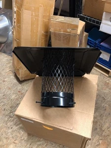 GORRA CHIMENEA REDONDA 8" - NEGRA - Imagen 1 de 2