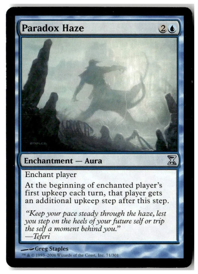 MTG Paradox Haze - Time Spiral Moderately Played English - Image 1 of 2