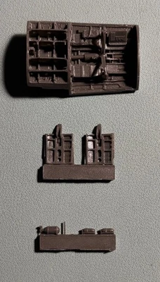 PAVLA MODELS U48022 - F9F-2 NOSE GEAR WELL SPEED BRAKES (TRUMPETER) - 1/48 RESIN - Immagine 1 di 3