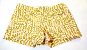 J.Crew 6 Gold Pink Low 30" Waist Women's Shorts Side Zip Pockets - Picture 1 of 3