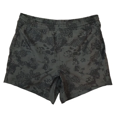 Maamgic Bañador Gris Leopardo Estampado Selva Pantalones Cortos Forrados Talla XL Beach Resort Foto 1 de 4