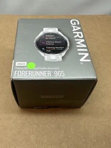Garmin 47MM PREMIUM GPS FORERUNNER 965 RUNNING & TRIATHLON SMARTWATCH- - Picture 1 of 12