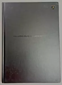 Lamborghini Gallardo LP 560-4 Hardcover Brochure 103 Pages Sales Book - Picture 1 of 15