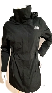 NEW THE NROTH FACE WOMEN'S OLYMPIA - RTO BLACK JACKET WITH HOOD SIZE S - Picture 1 of 4