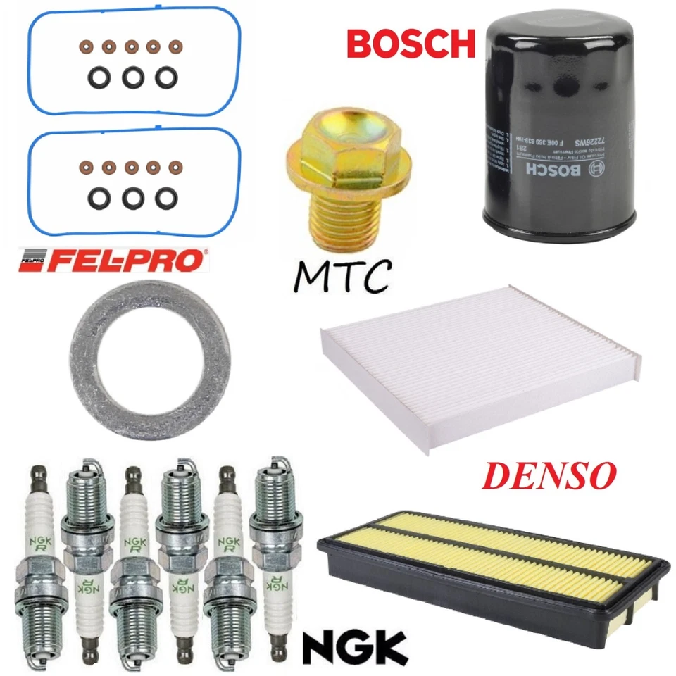 Kit de puesta a punto juntas filtros aceite aire combustible para Honda Accord V6; 3,0 L 2006-2007 Foto 1 de 1