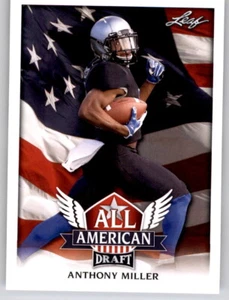 2018 Leaf Draft All American Anthony Miller Rookie RC Insert PWE Bears #1 - Picture 1 of 2