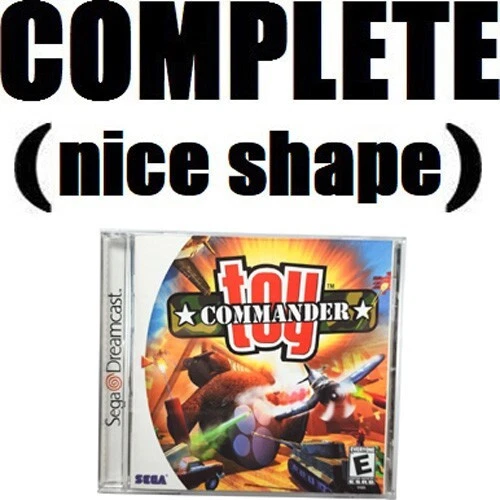DREAMCAST Toy Commander *COMPLETE (W/Booklet & Reg.Card)*cib sega dc 1999 manual - Image 1 of 2