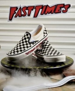 men's chequered vans
