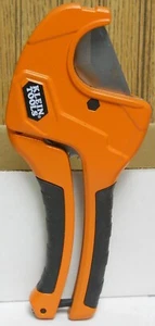 Klein Tools 50063 Ratcheting PVC Pipe Cutter, Cuts 1-1/4-Inch I.D. PVC - Picture 1 of 1