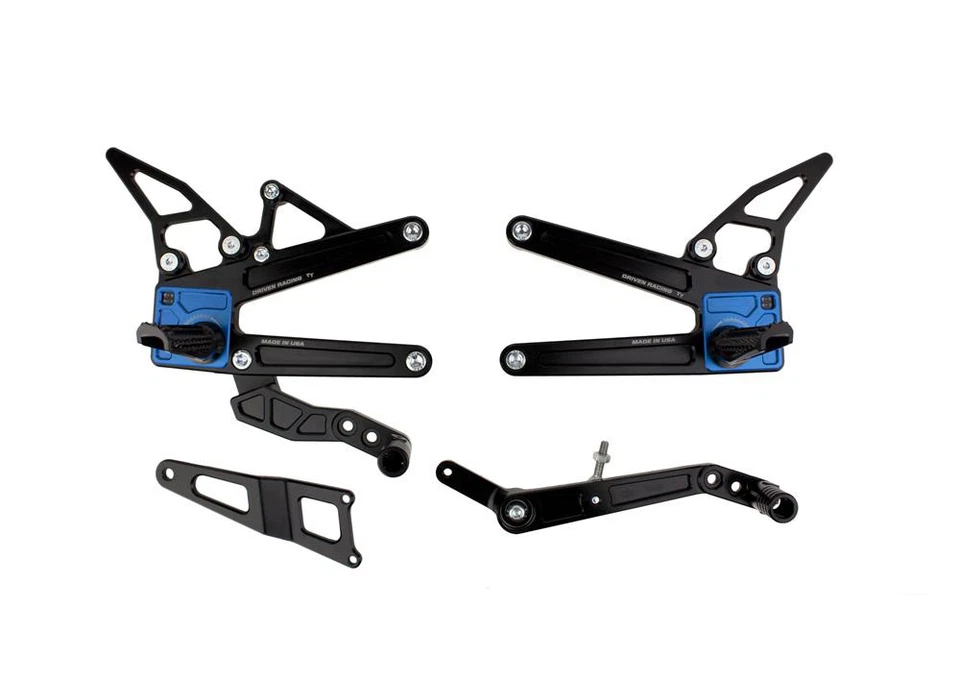 Reposapiés Yamaha YZF R1 R1M Driven Racing TT posición ajustable Foto 1 de 1