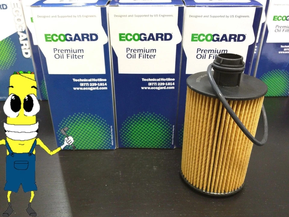 Filtro de aceite premium para Ram 1500 con motor diésel de 3,0 L paquete de 3 2014-2019 Foto 1 de 4