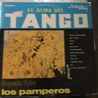 Orquesta Tipica Los Pamperos El Alma Del Tango Sinfonia Cuba Miami Rare - Image 1 of 4