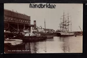 Silloth - The Docks - real photographic postcard - Foto 1 di 2