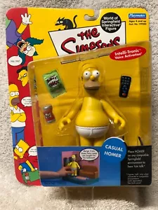 Figura Casual Homer Los Simpson Mundo de Springfield WOS SERIE 4 2001 NUEVO - Imagen 1 de 2