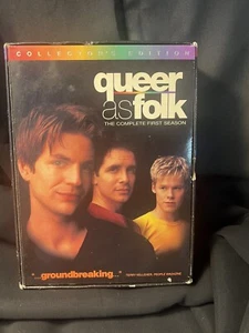 Queer as Folk - The Complete First Season (DVD, 2002) 6-Disc Set Collector’s - Imagen 1 de 9