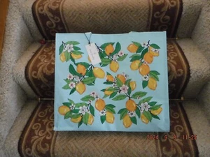 VERA BRADLEY MARKET TOTE IN LEMONS, NWT - Picture 1 of 1