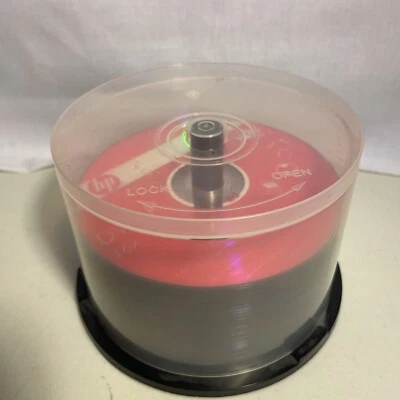 HP DVD-R 16X 4.7GB 120m x39 Blank media Disc Spindle Photos Videos Data Storage - Image 1 of 4