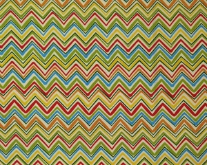 MILL CREEK FORSSA COSMO FLAME STITCH CHEVRON OUTDOOR FABRIC BY THE YARD 54"W - Picture 1 of 5