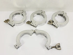 (Menge 4) Duniway Lagerraum KF50-CP Aluminium Flügelmutter klappbare Vakuumklemme - Bild 1 von 6