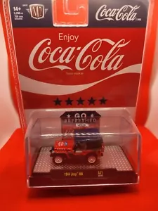 M2 MACHINES 44 JEEP MB COCA-COLA - Picture 1 of 3