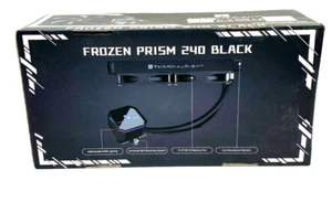 Thermalright Frozen Prism 240 Black CPU Liquid Cooler RGB Lighting - Brand New - Picture 1 of 6