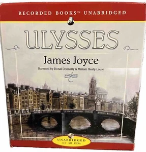 Ulysses Audio Book CD Audiobook James Joyce 40 Disks Unabridged Donnelly Louise - Picture 1 of 2