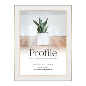 Profile Eternal Frame White/Rose Gold 10cm x 15cm - Picture 1 of 1